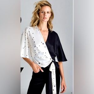 W by Worth Stella blouse, size large